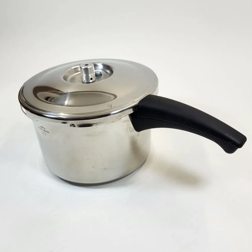 Kuhn Rikon Pressure Cooker Duromatic 5L Stainless 18/10 Swiss Switzerland 30352